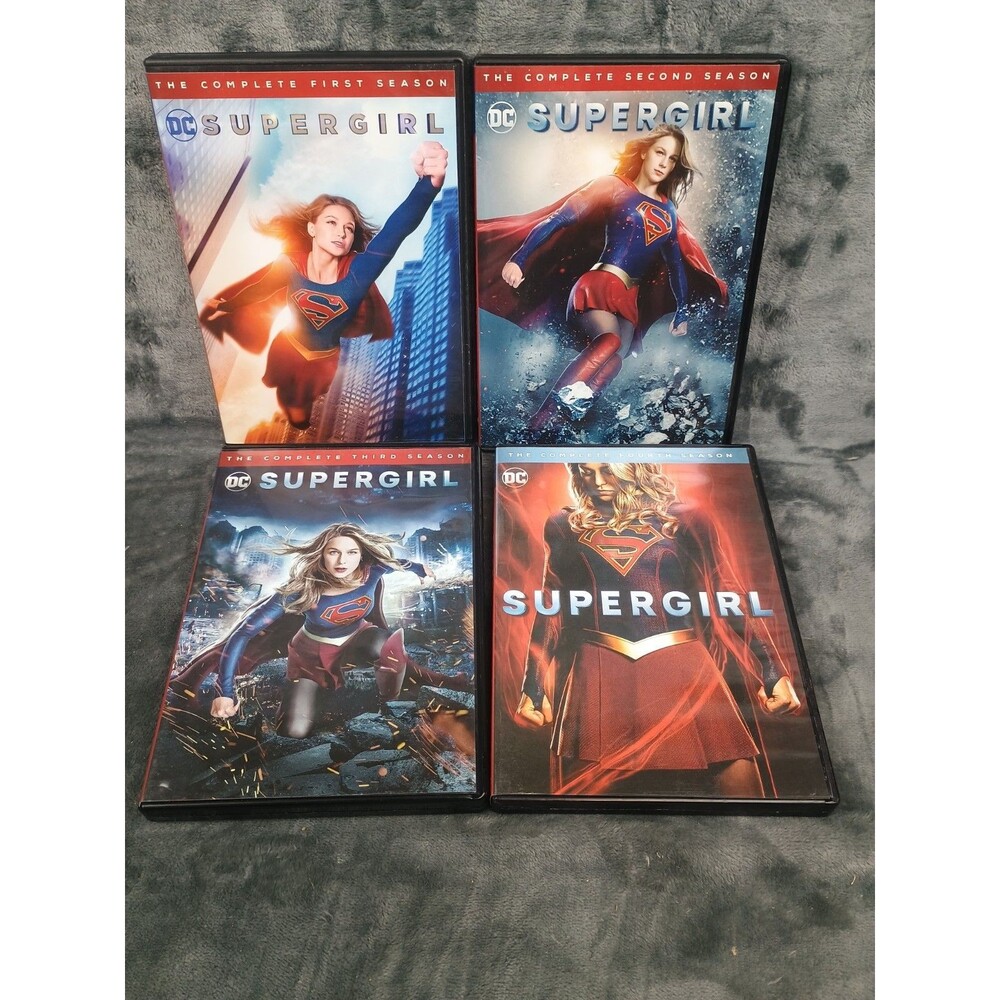 DC Supergirl: The Complete Seasons 1-4 DVD TV Series Seasons 1-4